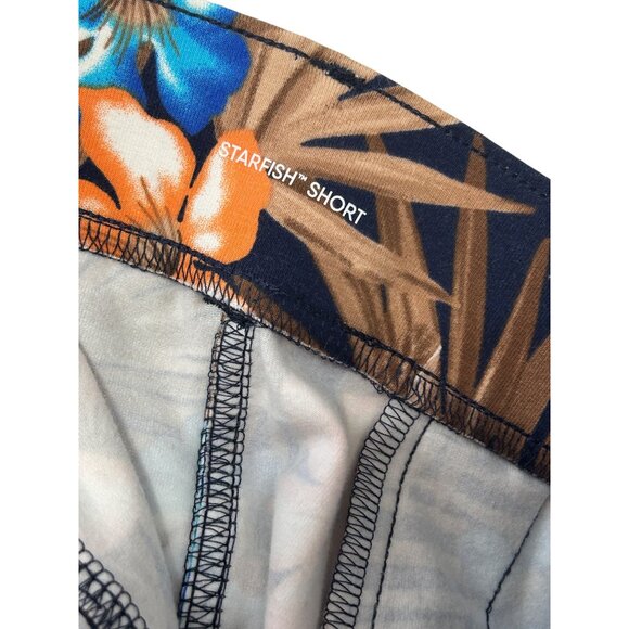 Lands End Womens Floral Print Pull-On Shorts S/P 1766 - Picture 7 of 8